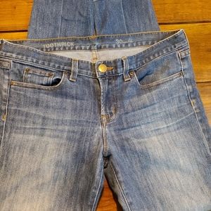 J. Crew toothpick skinny ankle jeans